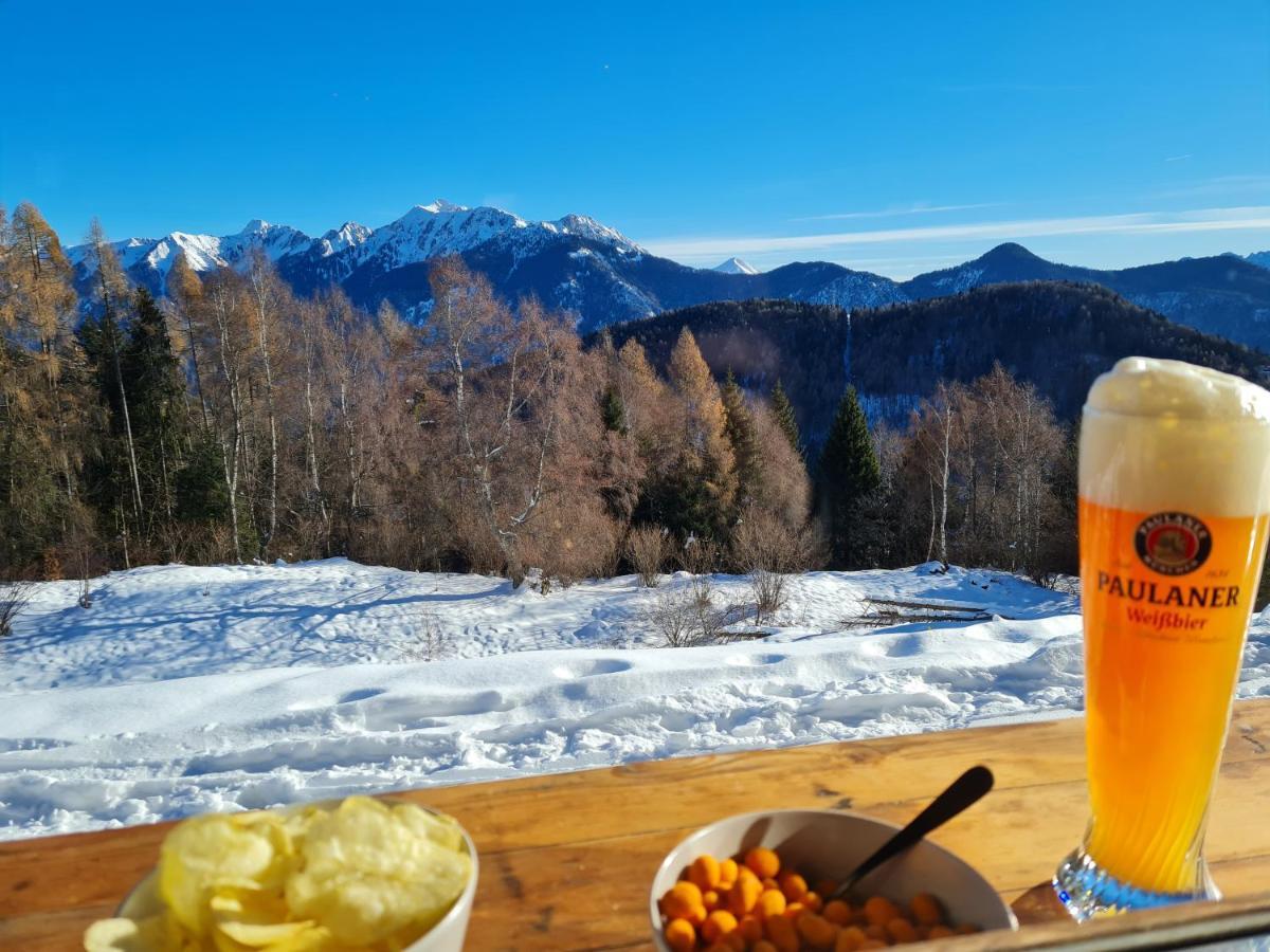 Chalet Chapeau Rar Castel Condino Buitenkant foto